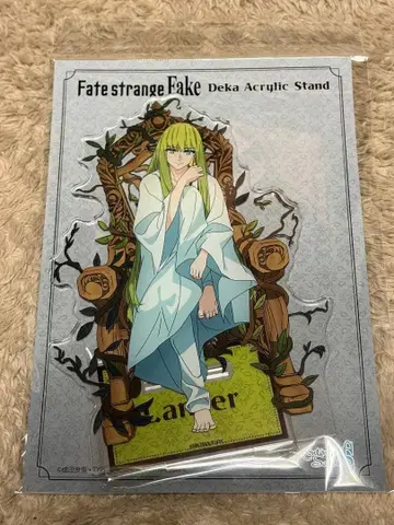 Fate Fake FGO 아크릴 스탠드 chair 랜서 엘키두