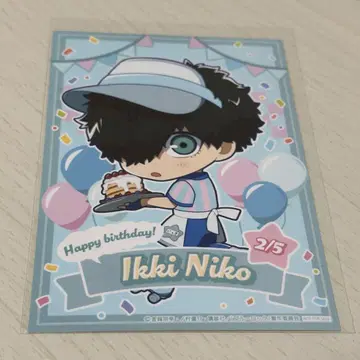 블루 록 파스텔 다이너 믹스 가든 니코 이치 카즈키 엽서