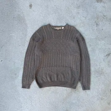 [ 90s ] PERRY ELLIS 페리 에리스 입체 편직 니트 스웨터