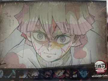 귀멸의 칼날 ufotable 무한성 편 런치 매트 아가츠마 젠이츠