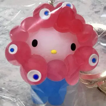 EXPO 만박 산리오 미야쿠미야쿠 클리어 컬러 키링 키티