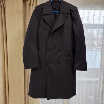 이탈리아군 트렌치코트 밀리터리 데드스탁 네이비