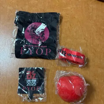 B'z LIVE-GYM 2025 FYOP 굿즈 4점 세트