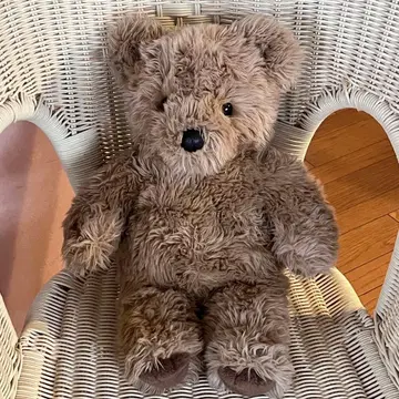 브라운 곰 봉제 인형 약 40cm