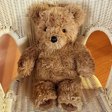 브라운 곰 봉제 인형 약 40cm