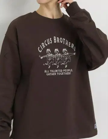 새상품 NORTHERN TRUCK 서커스 브라더스 프린트 트레이닝복