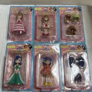 오샤레 마녀 러브 and 베리 옷 갈아입히기 피규어 세트