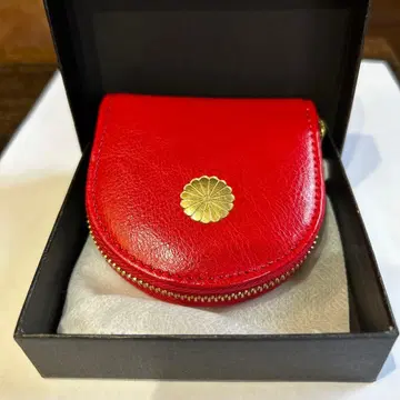 [ 황궁 한정판 ] 빨간색 말발굽 모양 동전 지갑 코인 케이스 지갑