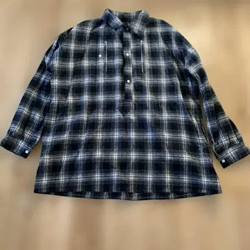 ONE fifth 원피프스 블랙 체크 셔츠