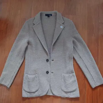 LARDINI 베이지 테일러드 자켓