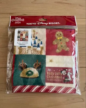 디즈니 크리스마스 2025 워시 타월 도쿄 디즈니