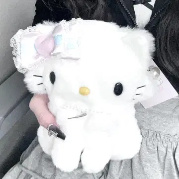 챠미키티 봉제 인형 미니백