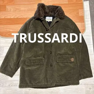 트루사르디 TRUSSARDI 50 XL 상당 코듀로이 자켓