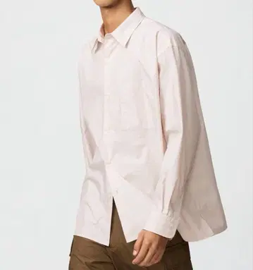 UNIQLO:C 브로드 오버 사이즈 셔츠 스트라이프 새상품급