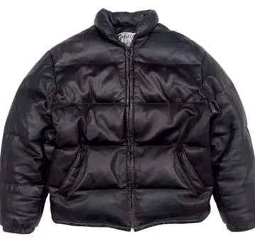 미국제 Schott 올 가죽 다운 자켓 샷 40 L