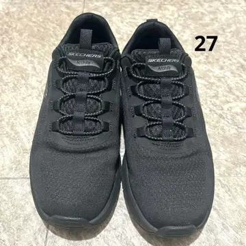 SKECHERS Arch Fit 블랙 스니커즈 27cm