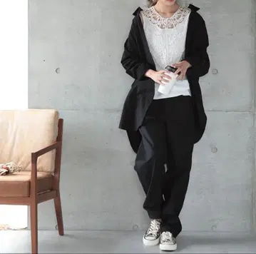 HUG.U 호도유루 치노 팬츠 (BLACK)