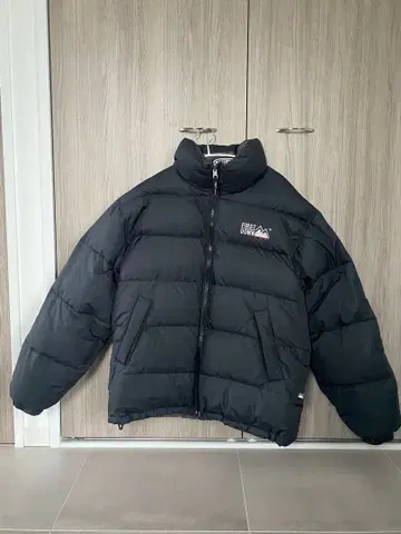 FIRST DOWN 다운 자켓 블랙 그레이