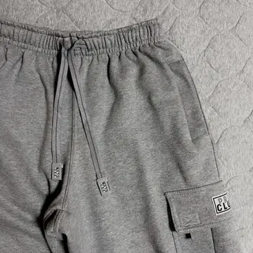 PRO CLUB [초와이드] 맨투맨 카고 팬츠 L 그레이