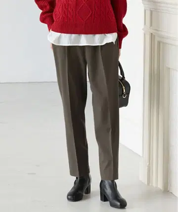 차콜 캐주얼 팬츠 L 사이즈