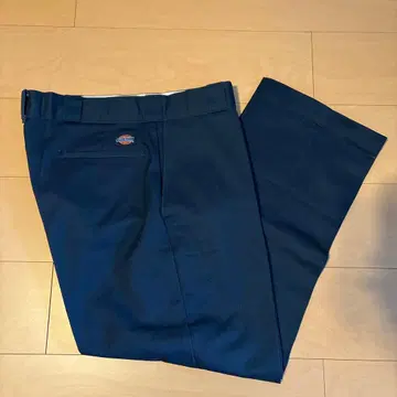 90s USA제 Dickies 874 워크 팬츠 다크 네이비