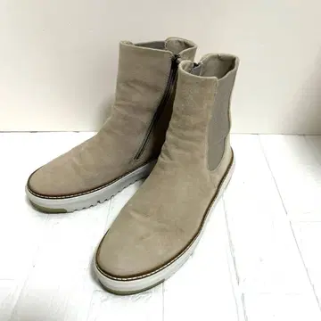 핏핏 fitfit 아웃스티치 사이드 코어 부츠 그레이지