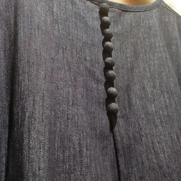 싸개 단추 원피스