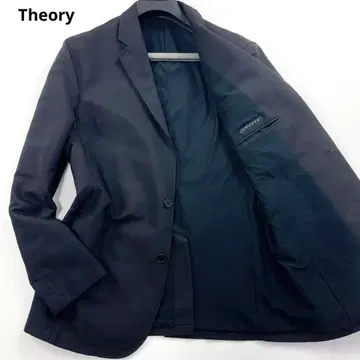 새상품급 띠어리 테일러드 자켓 나일론 코튼 플리스 안감 블랙