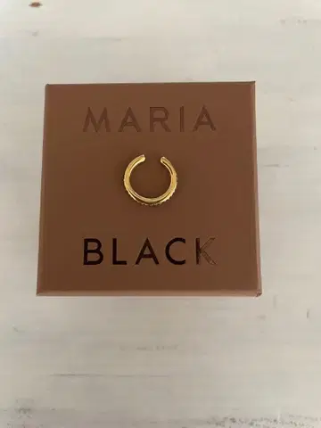 마리아 블랙 COLORE 비쥬 골드 이어커프
