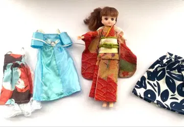 리카짱 옷 갈아입기 의류 4세트