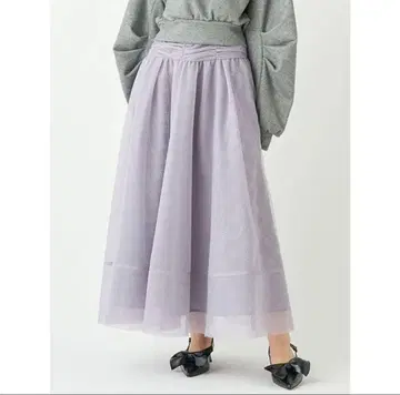 LILY BROW 체크 샤샤 스커트