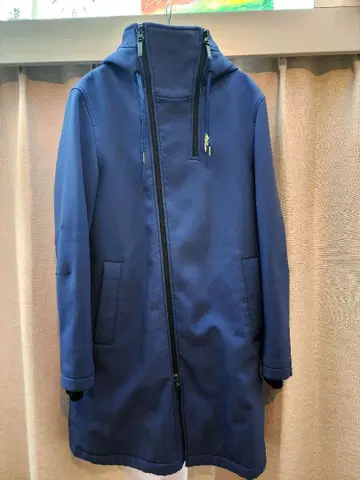 ARMANI EXCHANGE 블루 롱 코트 고급 클리닝 완료