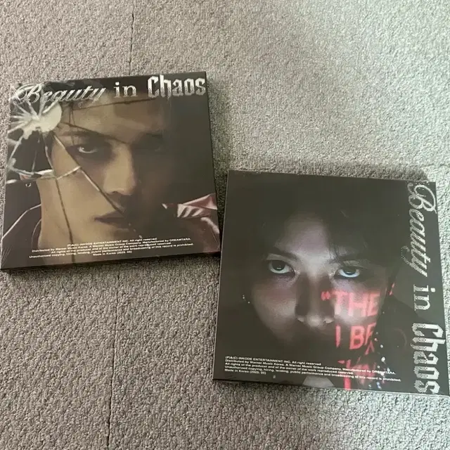 (미개봉)김재중 앨범 2장 일괄 뷰티인카오스