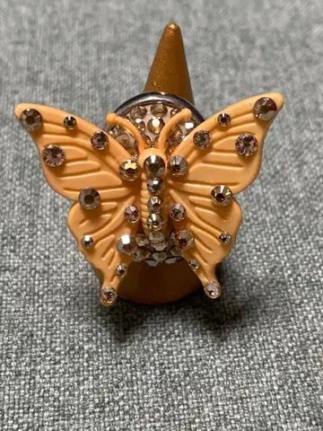 미사용 새상품 타리나 타란티노 나비 반지 버터플라이 스와로브스키 크리스탈