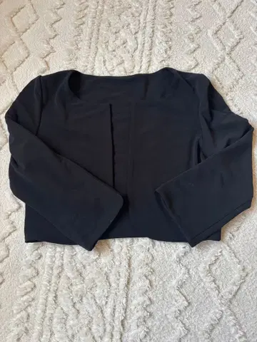 FOXEY NEW YORK 블랙 긴팔 볼레로