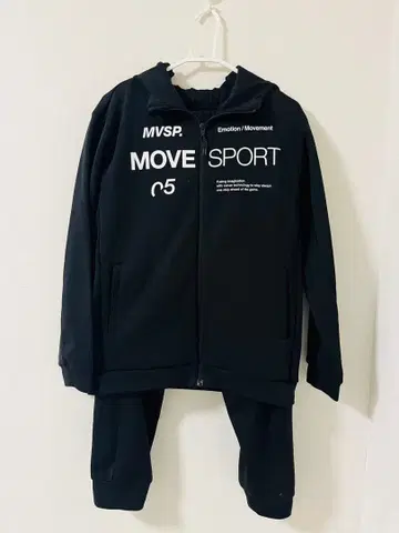 MOVE SPORT 블랙 셋업