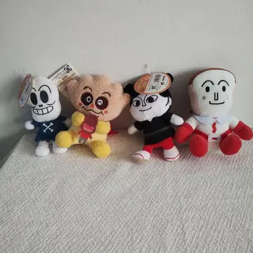 호빵맨 봉제 인형 세트