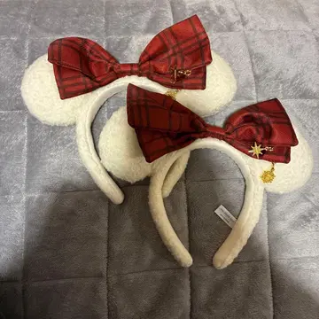 디즈니 머리띠 리루린린 크리스마스 2025 체크