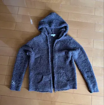 베어풋 드림스 후드 부착 후드티 S 사이즈 다크 브라운