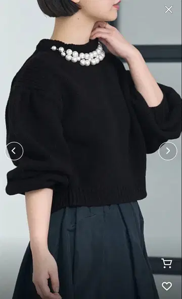 IENA 펄 니트 풀오버