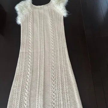 슬리브리스 롱 니트 원피스 필로소피