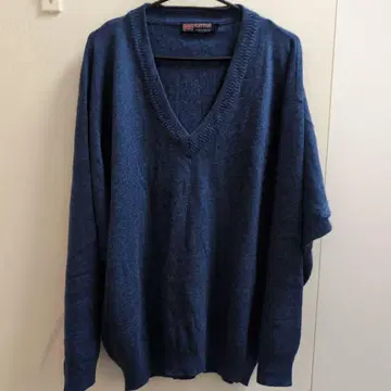 100% 캐시미어 V넥 스웨터 L 사이즈