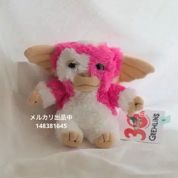 그렘린 기즈모 봉제 인형 30주년 핑크 드림 러쉬