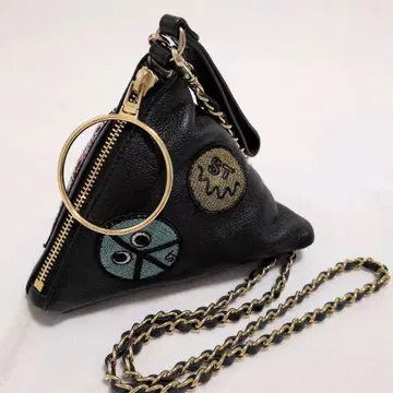 사만다 타바사 Samantha Thavasa 트라이앵글 미니백 블랙