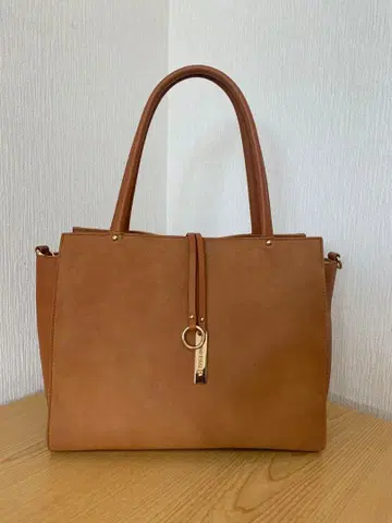 [ 무료배송 ] 모노콤사 여성용 백 합성 피혁 브라운 비즈니스 백