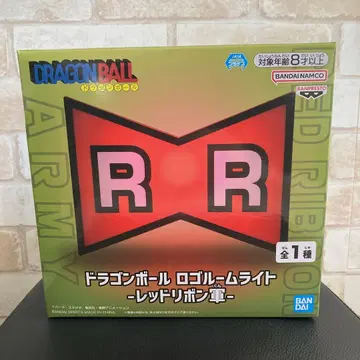 드래곤볼 로고 룸 라이트 레드 리본 군