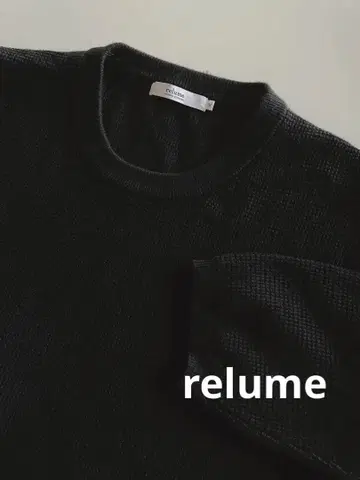 relume 저널 스탠다드 니트 M 사이즈