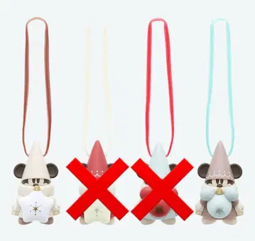 도쿄 디즈니 리조트 리루린린 캡슐 토이 2세트 2025 1