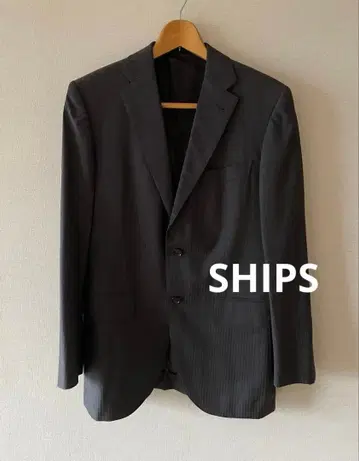 SHIPS 테일러드 자켓 고급 이탈리아제 원단 그레이
