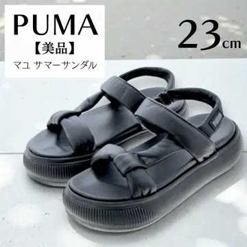 [ 새상품급 ] PUMA 스웨이드 마유 썸머 샌들 23cm